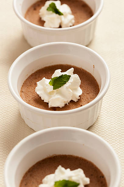 istock Rich Gourmet Homemade Chocolate Mousse Dessert 454232253