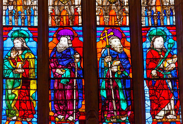 istock Disciples Stained Glass Seville Cathedral Spain 454239055