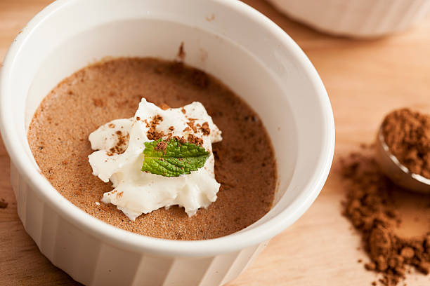 istock Rich Gourmet Homemade Chocolate Mousse Dessert 454240975
