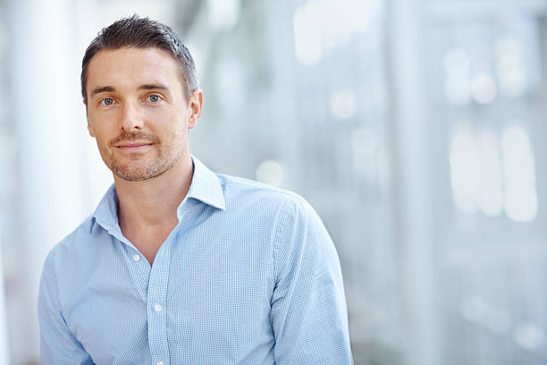 istock Comfortable in his corporate role 454246623