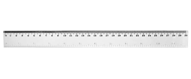 istock Long of transparent ruler 454255735