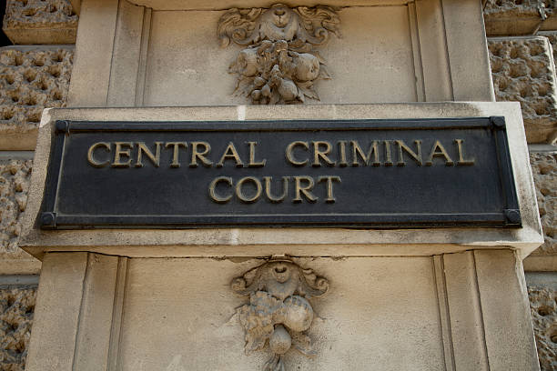 istock Criminal court sign 454258747