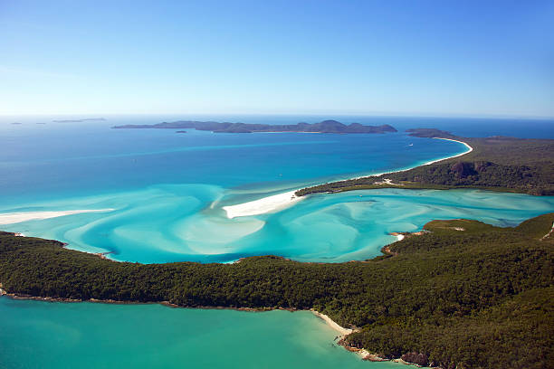 istock Whitehaven Beach aerial Whitsunday Islands 454259803