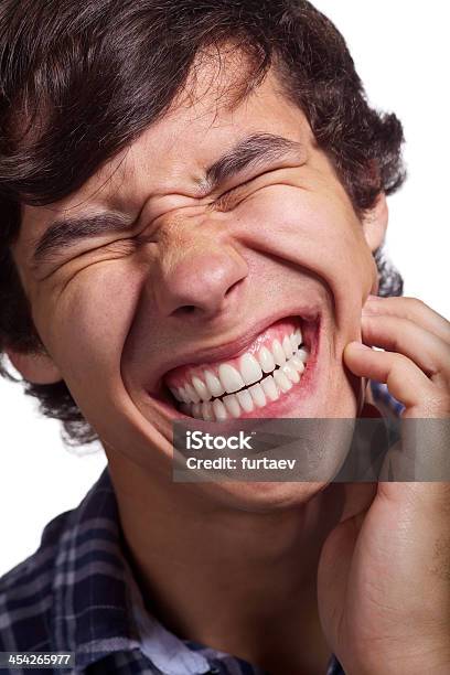Guy With Strong Toothache Stock Photo - Download Image Now - Adult, Adults Only, Close-up