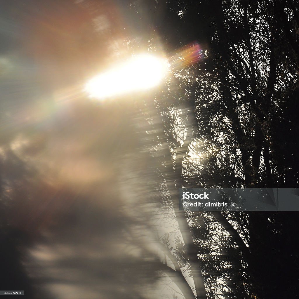 Abstrakte Landschaft verwischen - Lizenzfrei Irisieren Stock-Foto