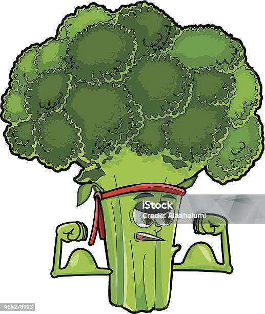 Brocoli Vecteurs libres de droits et plus d'images vectorielles de Aliment cru - Aliment cru, Aliments et boissons, Anthropomorphisme