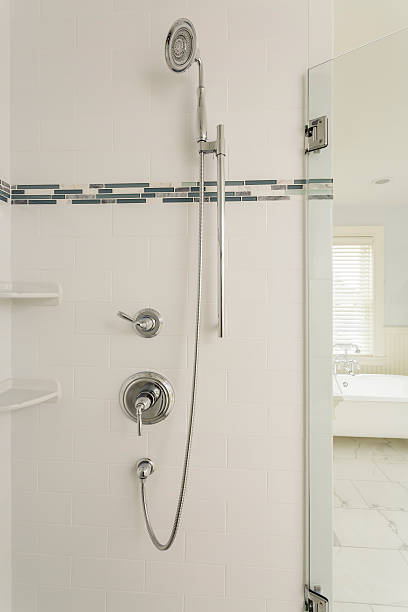 istock Large Shower in an Upscale Home. 454279529
