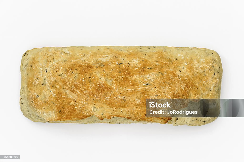 Chleb na sodzie na białym tle 01-Top - Zbiór zdjęć royalty-free (Biały)