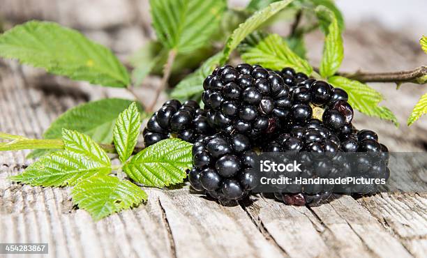 Small Heap Of Blackberries Stock Photo - Download Image Now - Berry, Berry Fruit, Black Color