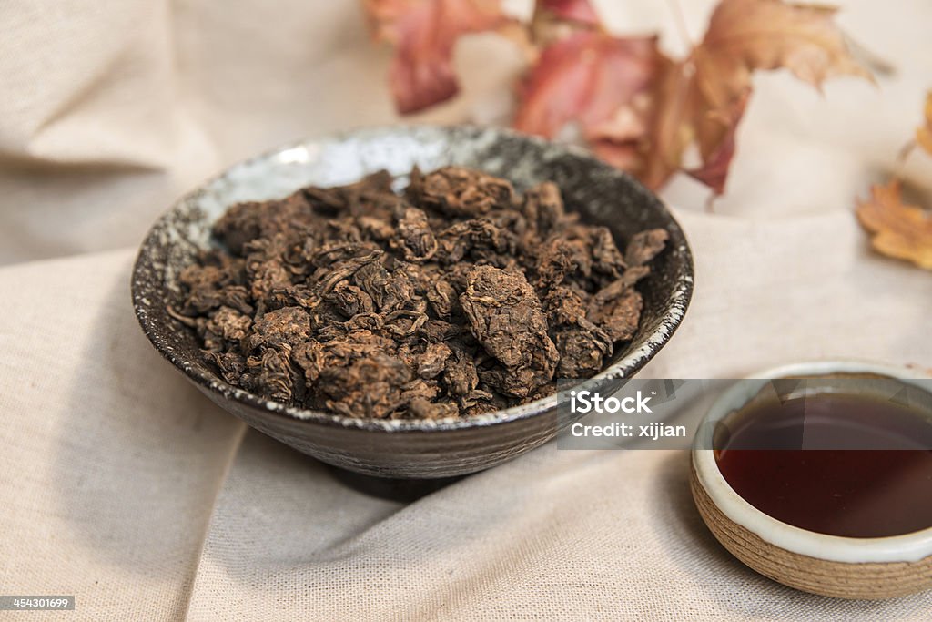 Traditional chinese tea ceremony accessories Asia Stock Photo