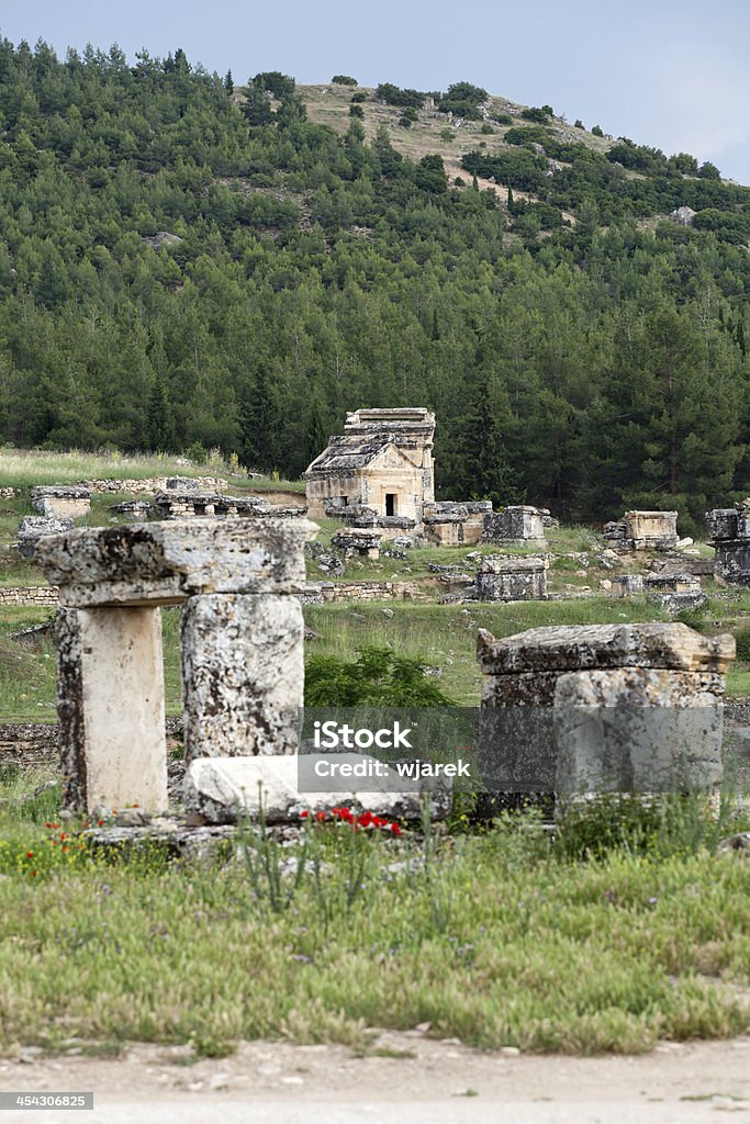 La antigua ciudad de Hierapolis - Foto de stock de Aire libre libre de derechos