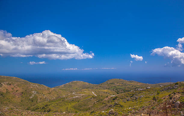 istock View from Crete over mountains to the Mediterranean 454307791