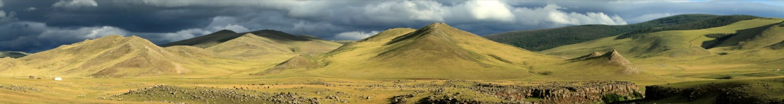 landscapes in Mongolia