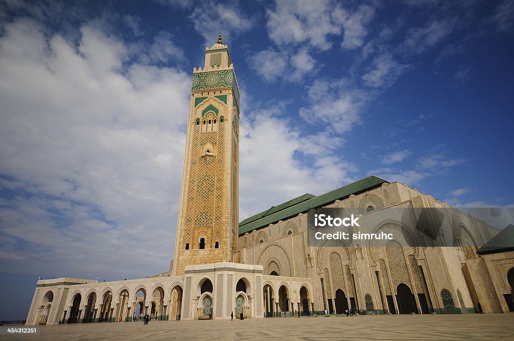 Exterior of Hasan II Mosque,Casablanca exterior view of hasan II mosque,casablanca, morocco Mosque Stock Photo