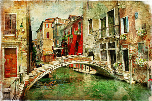 venezia - venice italy ancient architecture creativity foto e immagini stock