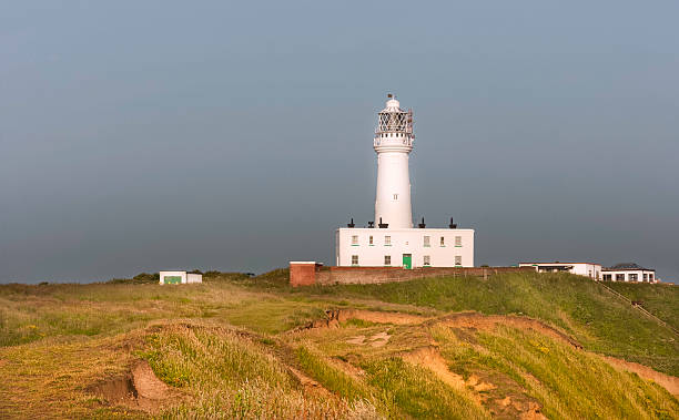 istock Modern lighthouse, Flamborough, Yorkshire, UK. 454317805