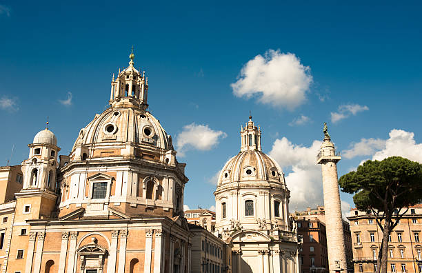 istock Rome ruin and old city 454318189