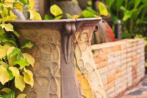 istock Pots in the garden 454324137