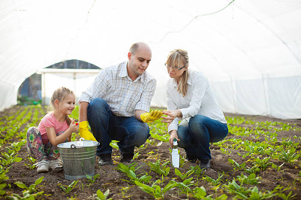istock Family planting 454326097
