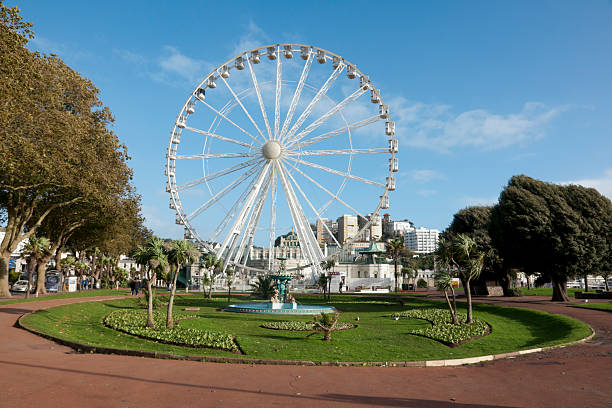 istock Torquay park in Devon with the Big Wheel 454326561