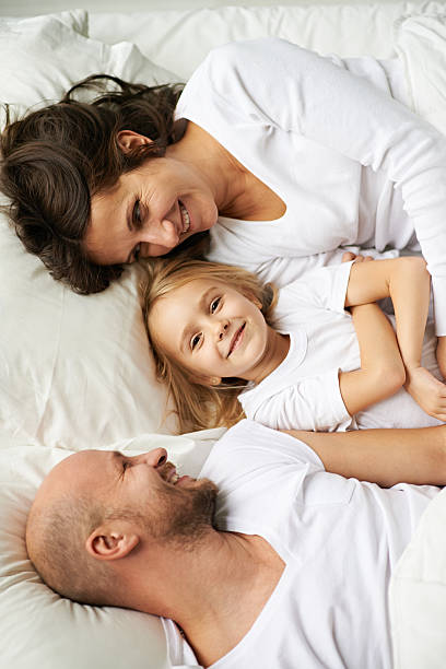istock Perfect family bedtime 454331715
