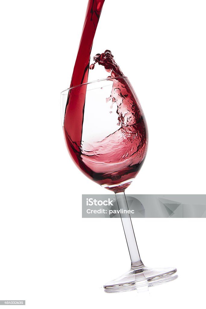 Servindo vinho tinto - Foto de stock de Atividade royalty-free