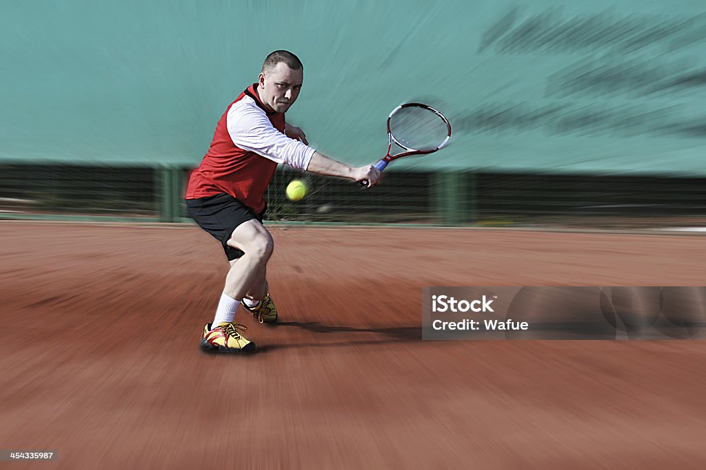 Jogador de tênis - Foto de stock de Dar tapa royalty-free