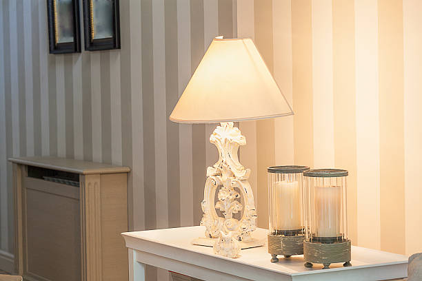 istock Vintage mansion - lamp 454336925