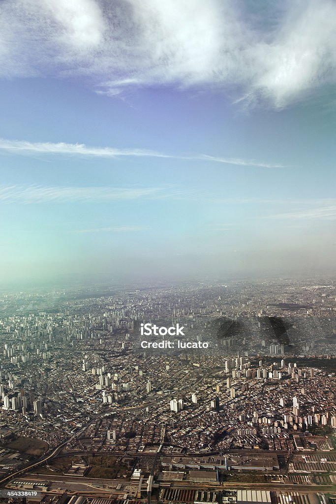Vista aérea de São Paulo - Royalty-free Ao Ar Livre Foto de stock