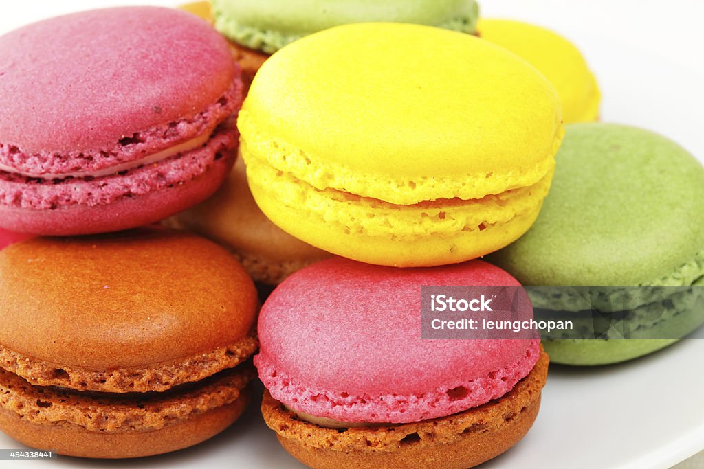 Französische macaron cookie - Lizenzfrei Braun Stock-Foto