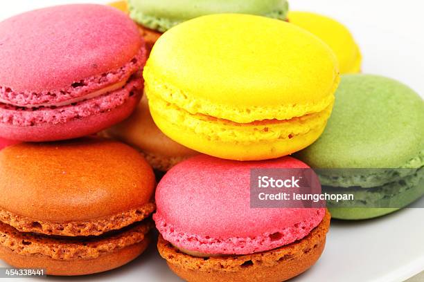 Französische Macaron Cookie Stockfoto und mehr Bilder von Braun - Braun, Bunt - Farbton, Dessert