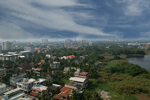 General view of the city, Cochin (kochi), Kerala, South India General view of the city, Cochin (kochi), Kerala, South India kerala photos stock pictures, royalty-free photos & images