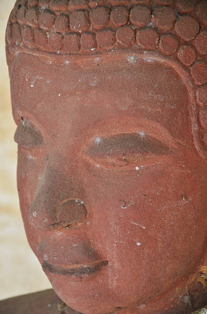 istock Buddha of Aranyikawas Temple at Ratchaburi Thailand 454343821