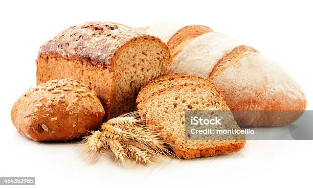 Composition With Assorted Baking Products Stock Photo - Download Image Now - Baked, Baked Pastry Item, Bread