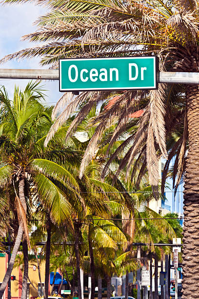 istock midday view at Ocean drive in Miami Beach 454355343