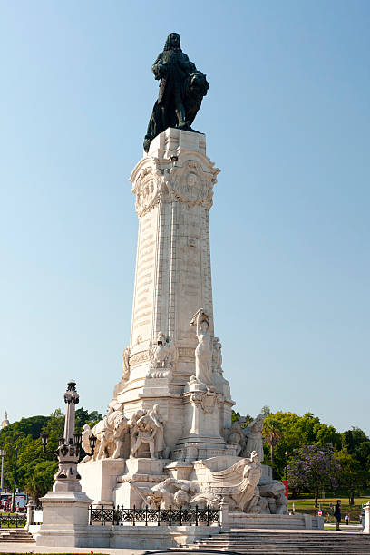 istock Brands of Pombal Statue 454355565