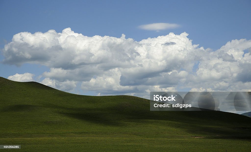 Innere Mongolei grassland von China - Lizenzfrei Abgeschiedenheit Stock-Foto