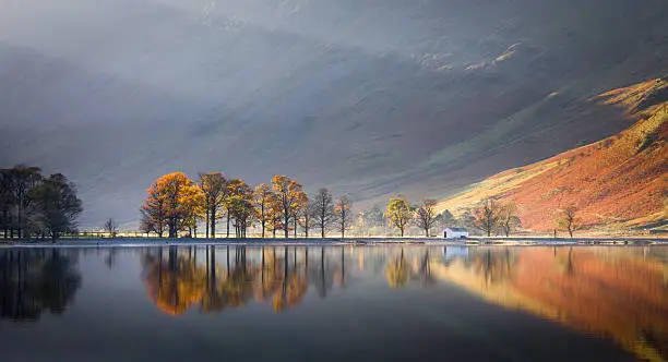Early morning shot of Buttermere in the Lake District. 