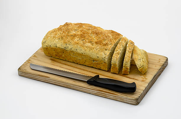 pan de soda rodajas 01-tabla de planchar - gold carbohydrate food food and drink fotografías e imágenes de stock