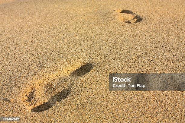 Huellas En La Playa Tayrona Colombia Foto de stock y más banco de imágenes de Actividad - Actividad, Aire libre, Andar