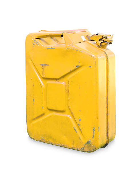 istock gasoline tank  isolated on white background 454364445