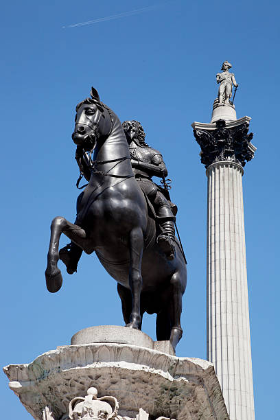 istock King Charles I and Admiral Nelson 454372731