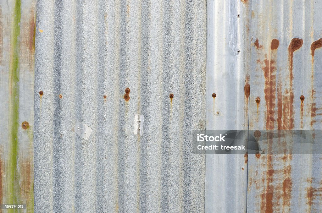 Sehr rostige alte Zink Wand für Hintergrund - Lizenzfrei Abstrakt Stock-Foto