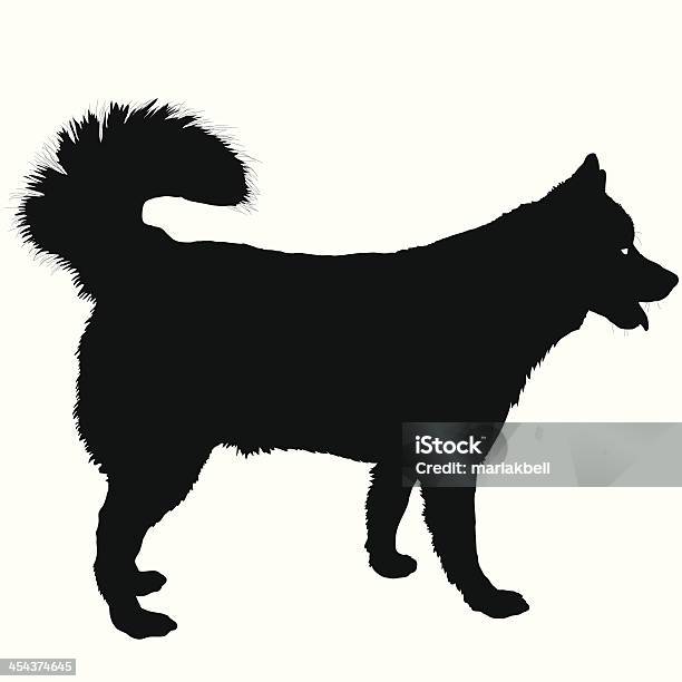 ハスキーシルエット - シルエットのベクターアート素材や画像を多数ご用意 - シルエット, サモエド犬, ハスキー犬