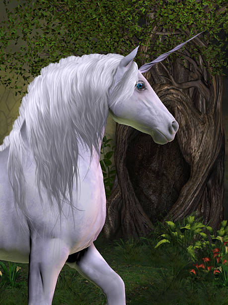 istock Unicorn Horse 454374707