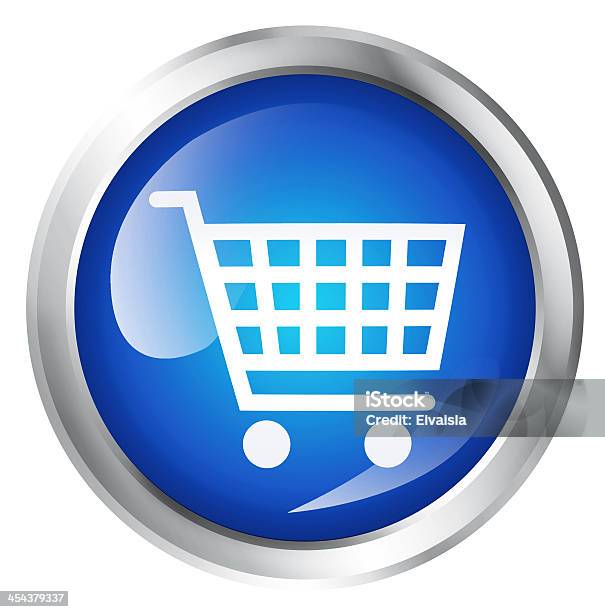 Einkaufszentrum Symbol Stockfoto und mehr Bilder von Einkaufswagen - Einkaufswagen, Icon, Einkaufen