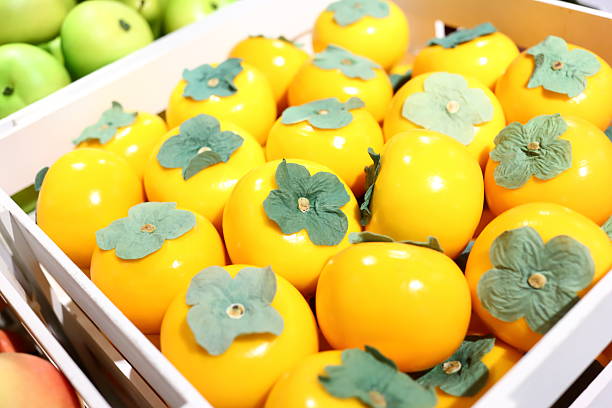 istock fake fruits on shelves 454385171