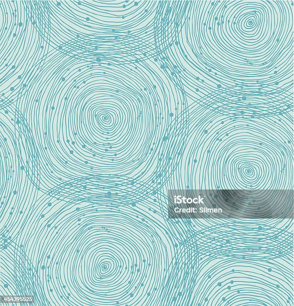 Turquoise Spiral Pattern Stock Illustration - Download Image Now - Backgrounds, Nature, Pattern