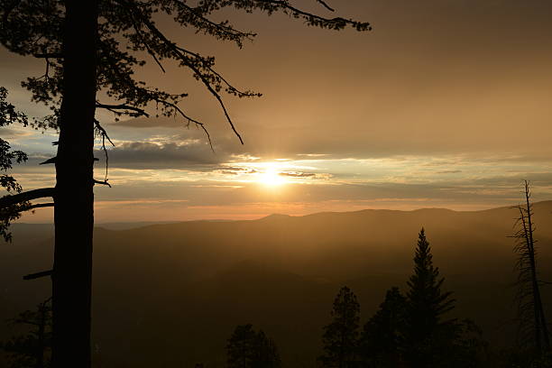 istock Tioga Pass Misty Sunset 454396803