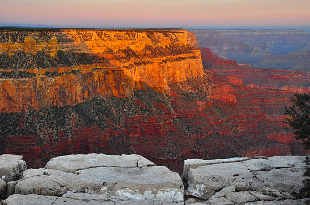 Grand Canyon National Park Grand Canyon National Park at sunrise yaki point stock pictures, royalty-free photos & images